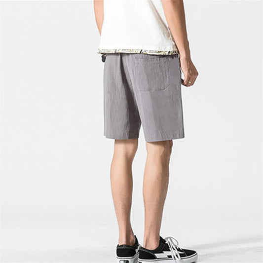 Men’s Linen Casual Shorts