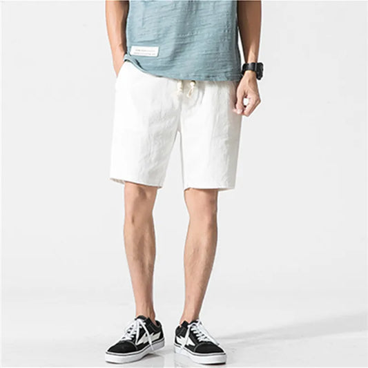 Men’s Linen Casual Shorts